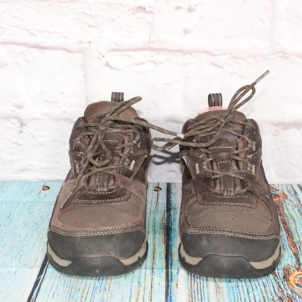 LL BEAN Trail Model 4 Leather Suede Waterproof Hiking Shoes Size 8 M - Picture 4 of 9